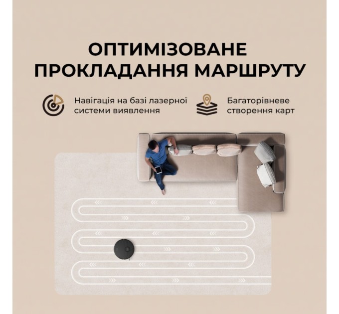 Пилосос Dreame Bot D20 White (RLD35GA)