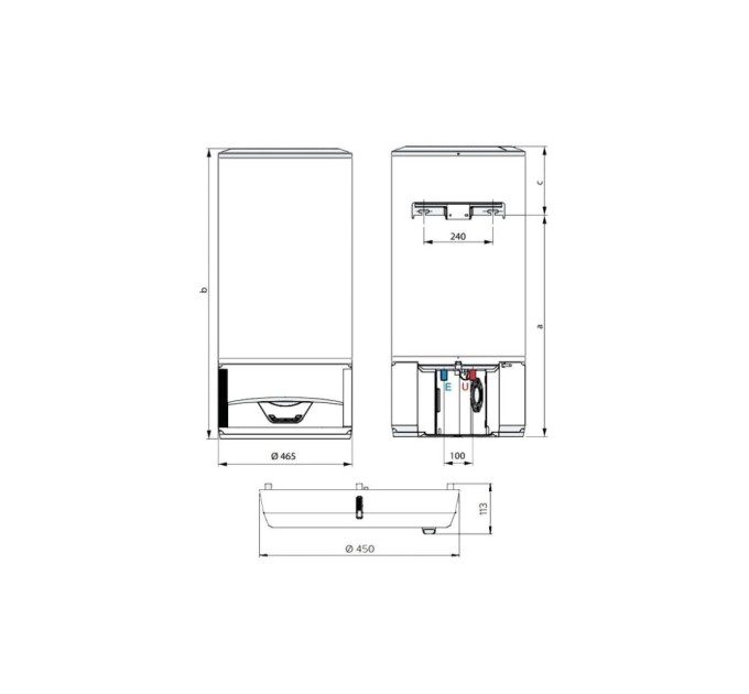 Бойлер Ariston LYDOS HYBRID WI-FI 100 (3629065)