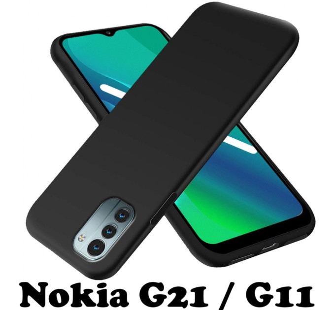 Чохол до мобільного телефона BeCover Nokia G21 / G11 Black (707460)