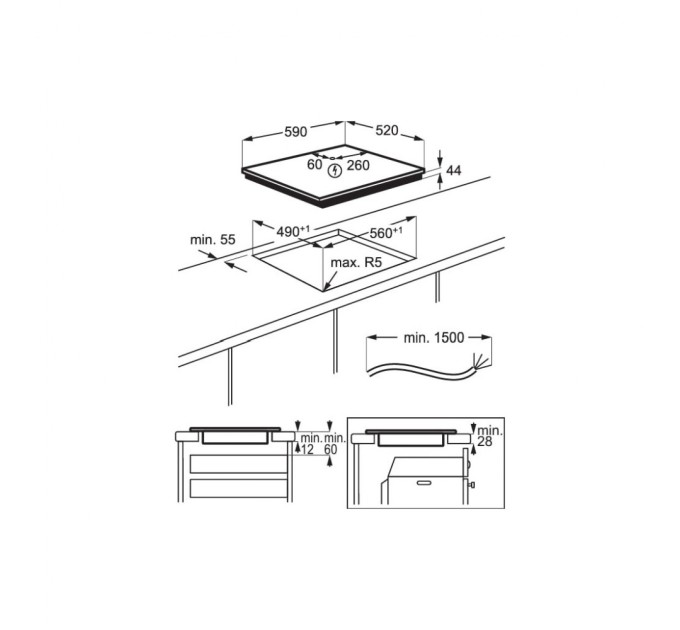 Варочна поверхня Electrolux LIR60433