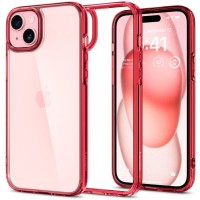 Чохол до мобільного телефона Spigen Apple iPhone 15 Plus Ultra Hybrid Red Crystal (ACS06654)