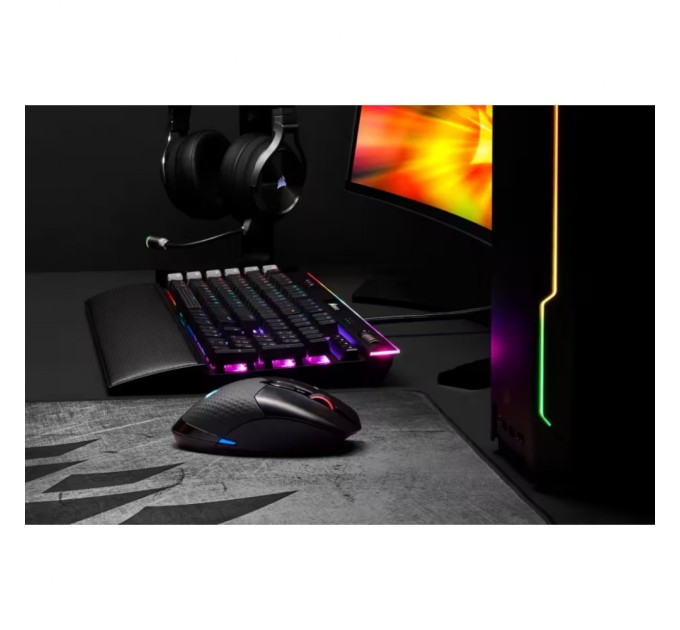 Мышка Corsair Dark Core RGB Pro Wireless Black (CH-9315411-EU)