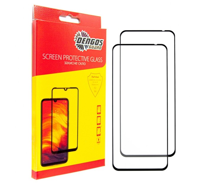 Скло захисне Dengos Xiaomi Redmi 13 4G 2pcs kit (DG-TG2P-41)