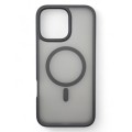 Чохол до мобільного телефона BeCover Metal Buttons Case (MagSafe) для Apple iPhone 16 Pro Black (712096)