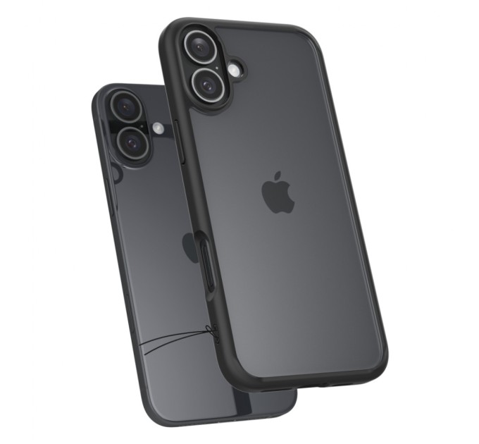 Чохол до мобільного телефона Spigen iPhone 16 Ultra Hybrid Matte Black (ACS08201)