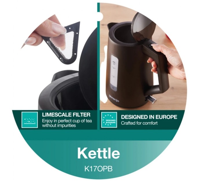 Електрочайник Gorenje K17OPB