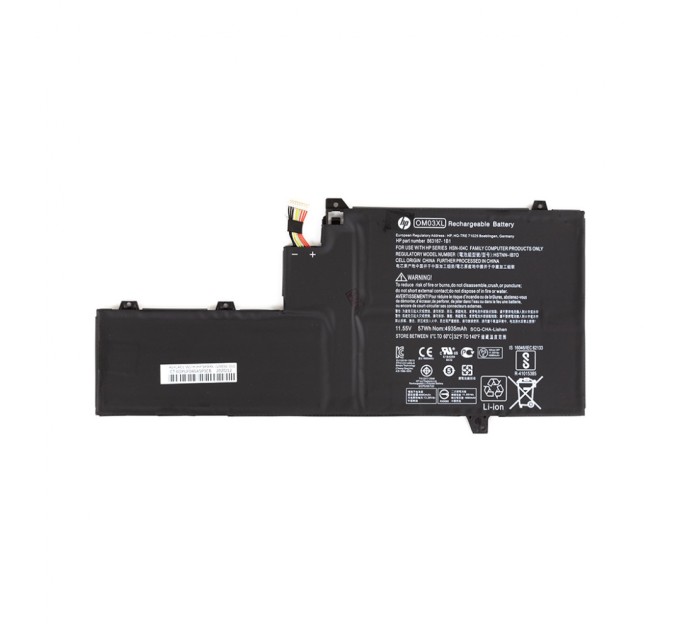 Акумулятор до ноутбука PowerPlant HP EliteBook X360 (OM03XL) 11.55V 4935mAh (NB461653)