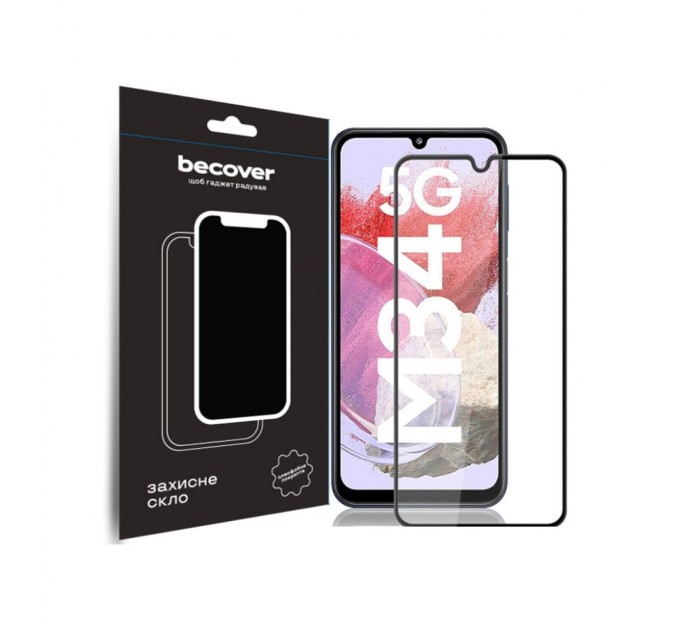 Скло захисне BeCover Samsung Galaxy M34 5G SM-M346 Black (711445)