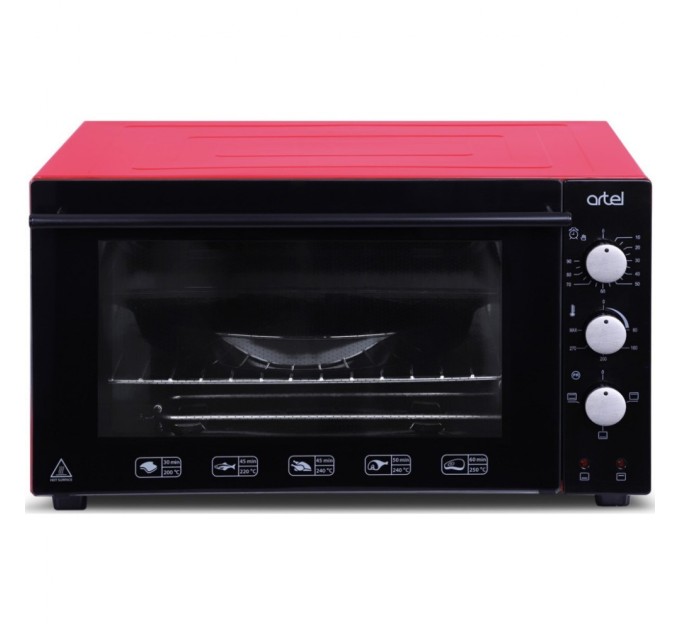 Електропіч Artel MD 4218 L Red-Black