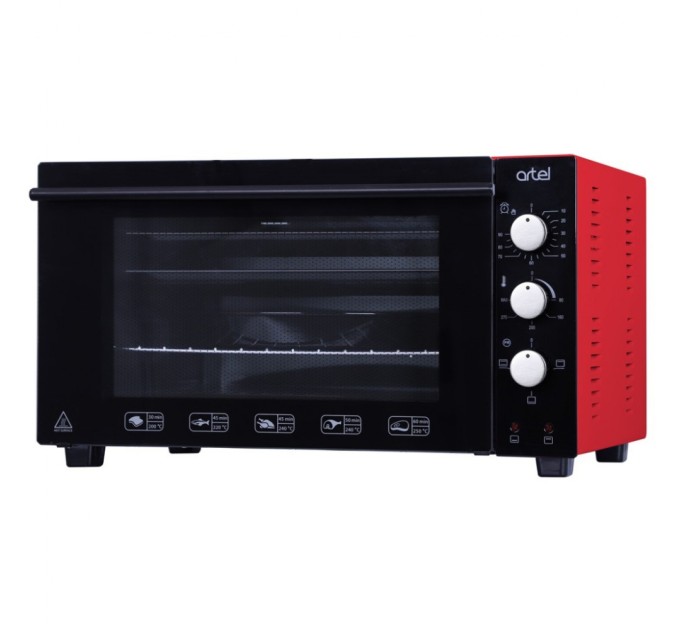 Електропіч Artel MD 4218 L Red-Black