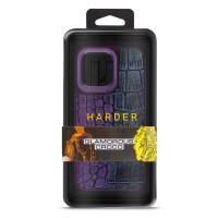 Чохол до мобільного телефона Harder Glamorous Croco Apple iPhone 15 Pro Max Dark Purple (ARM76767)