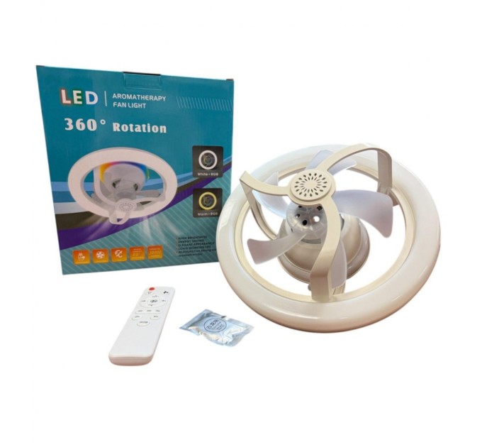 Вентилятор XoKo LED RGB Fan Light 100 Aroma (XK-FL-100RGB)