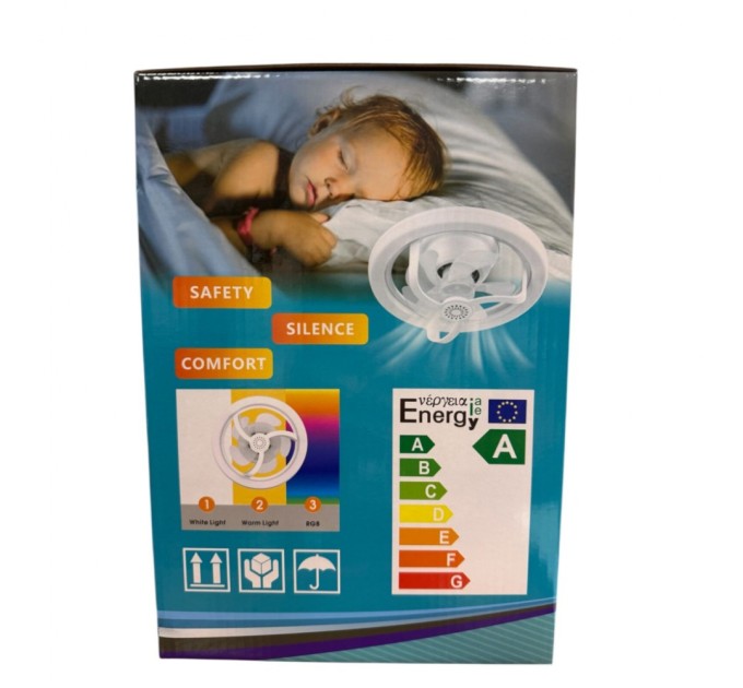 Вентилятор XoKo LED RGB Fan Light 100 Aroma (XK-FL-100RGB)