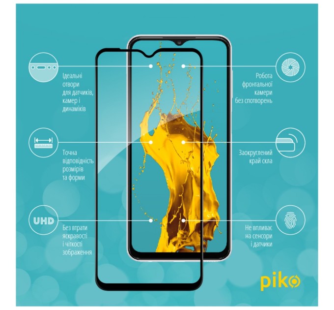 Стекло защитное Piko Samsung A23 4G (1283126524196)