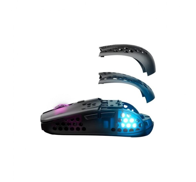 Мишка Xtrfy MZ1 RGB Wireless Black (MZ1W-RGB-BLACK)