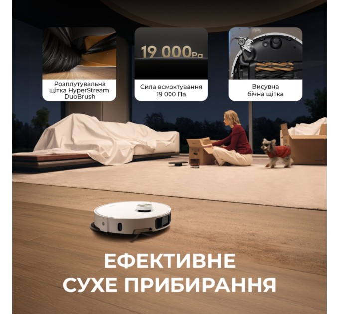 Пилосос Dreame L40s Pro Ultra Black (RLL74CE-BL)