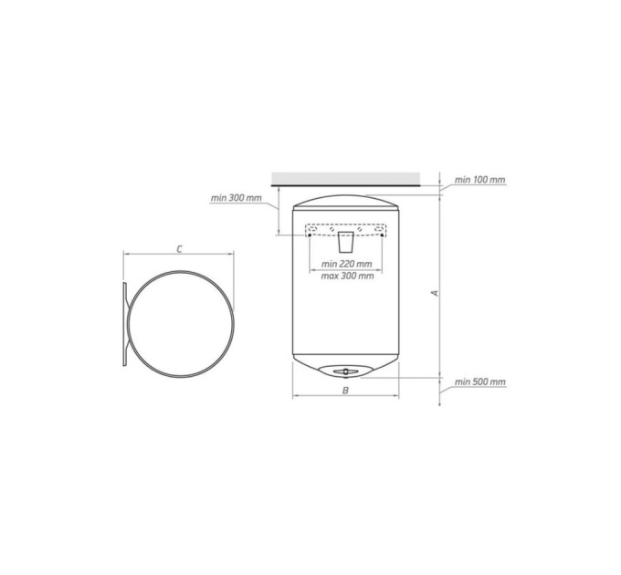 Бойлер Tesy GCV 100 44 15 B11 TSR (304510)