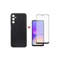 Чохол до мобільного телефона Dengos Kit for Samsung Galaxy A05s (A057) case + glass (Black) (DG-KM-09)