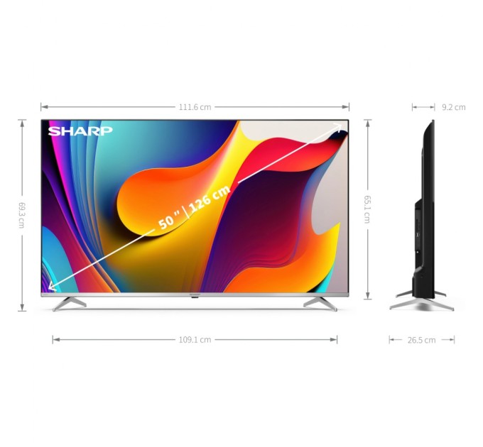 Телевізор Sharp 50FP1EA (4T-C50FP1EL2AB)