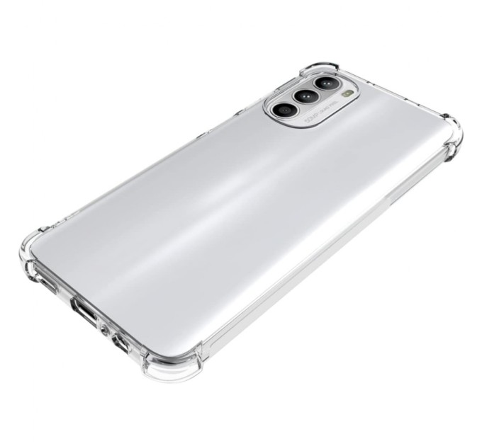 Чохол до мобільного телефона BeCover Anti-Shock Motorola Moto G52/G82 Clear (709320)