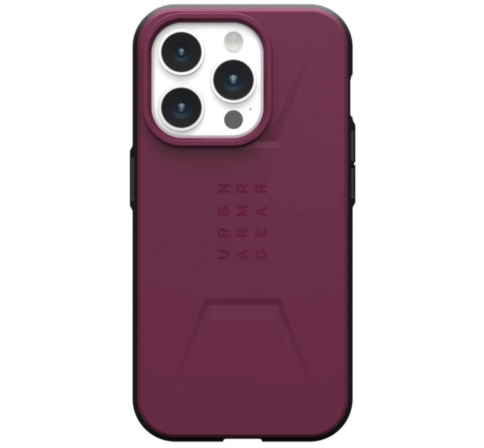 Чехол для мобильного телефона UAG Apple iPhone 15 Pro Max Civilian Magsafe, Bordeaux (114295119049)