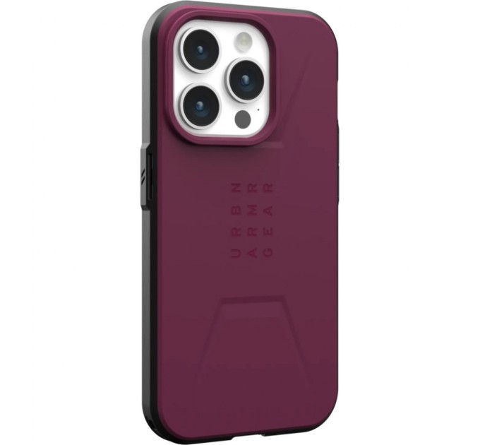 Чехол для мобильного телефона UAG Apple iPhone 15 Pro Max Civilian Magsafe, Bordeaux (114295119049)