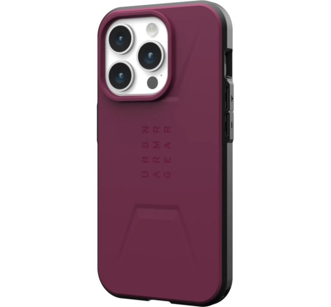 Чехол для мобильного телефона UAG Apple iPhone 15 Pro Max Civilian Magsafe, Bordeaux (114295119049)