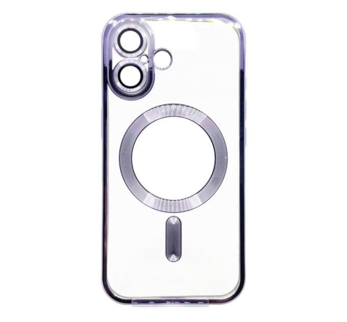 Чохол до мобільного телефона BeCover TPU Chrome Case (MagSafe) для Apple iPhone 16 Plus Purple (712079)