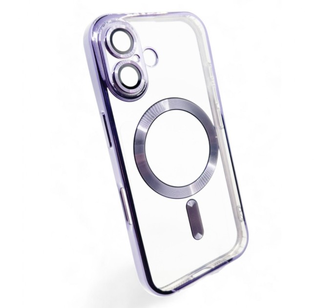 Чохол до мобільного телефона BeCover TPU Chrome Case (MagSafe) для Apple iPhone 16 Plus Purple (712079)