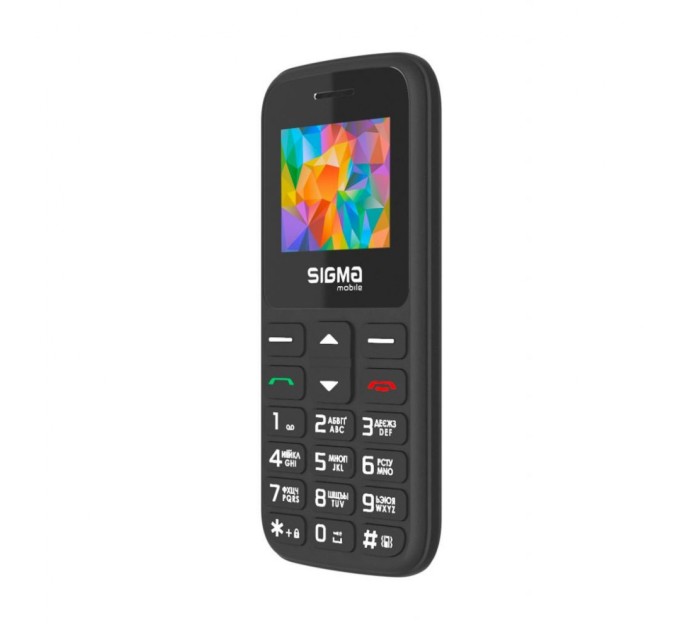 Мобильный телефон Sigma Comfort 50 HIT2020 Black (4827798120910)