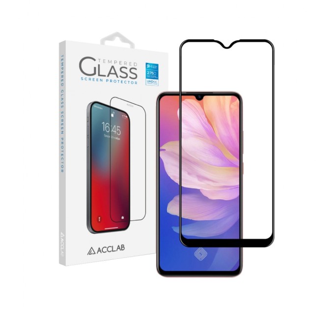 Стекло защитное ACCLAB Full Glue VIVO Y15/Y17/Y3 (1283126508974)