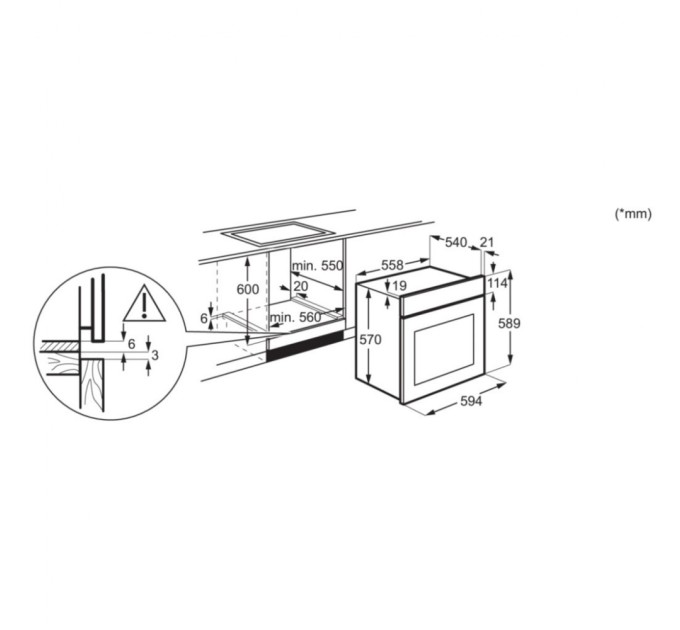 Духова шафа Electrolux EOD5H70BZ