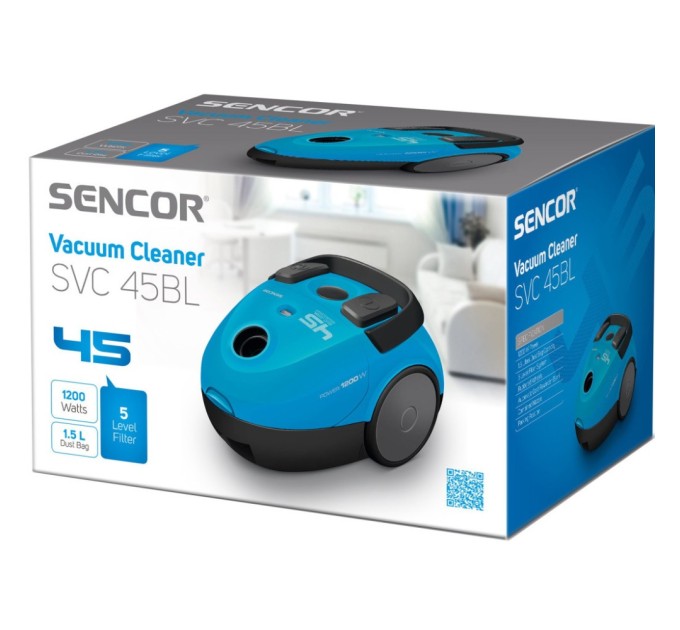 Пилосос Sencor SVC45BL