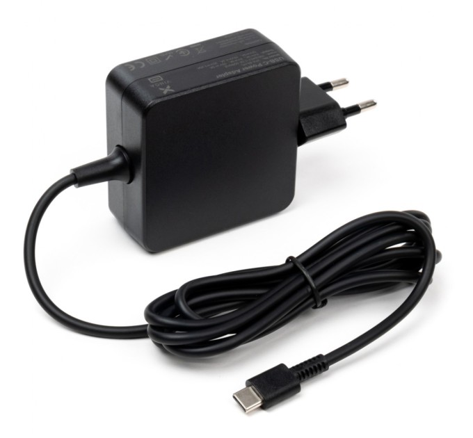 Блок живлення до ноутбуку Vinga HP 65W 5V3A/9V3A/12V5A/15V4.3A/20V3.25A USB-C (VPA-65-H-C)