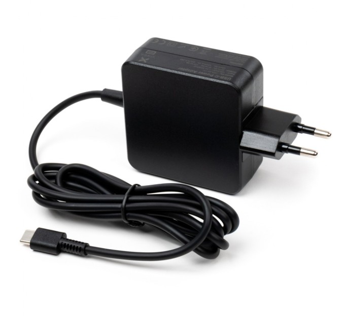 Блок живлення до ноутбуку Vinga HP 65W 5V3A/9V3A/12V5A/15V4.3A/20V3.25A USB-C (VPA-65-H-C)