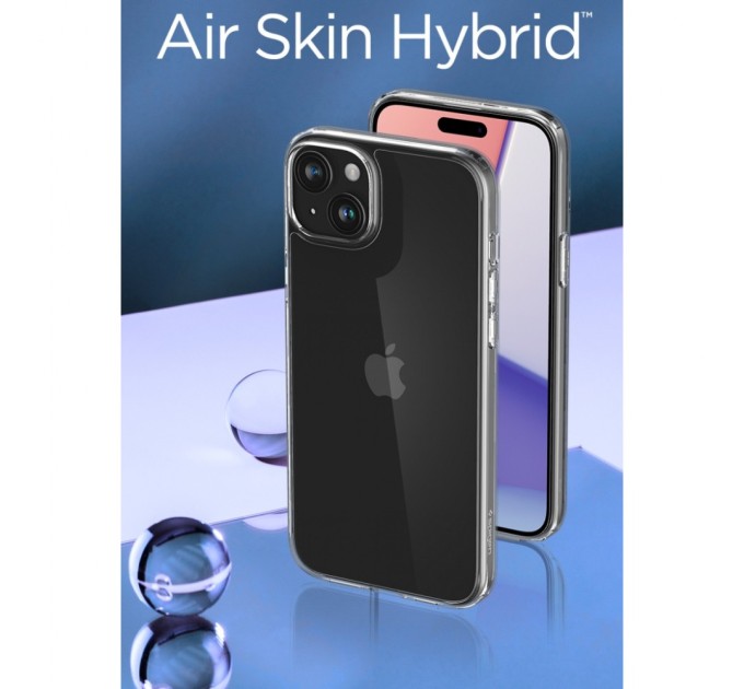 Чехол для мобильного телефона Spigen Apple iPhone 15 Air Skin Hybrid Crystal Clear (ACS06785)