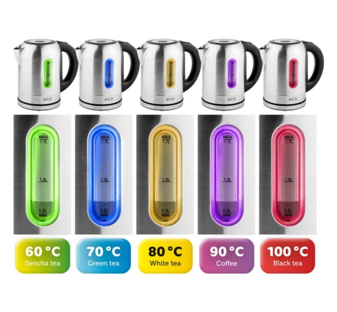 Електрочайник ECG RK 1785 Colore (RK1785 Colore)
