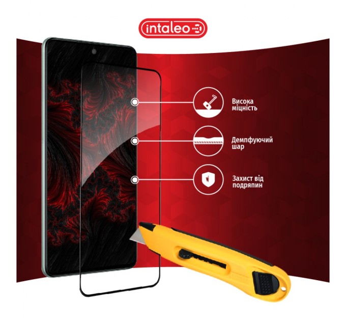 Стекло защитное Intaleo Full Glue Samsung M53 5G (1283126524301)