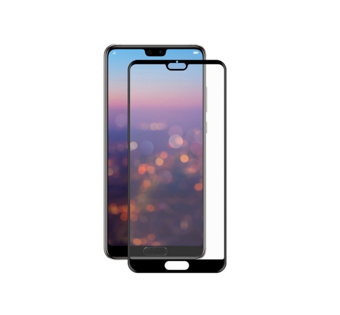 Стекло защитное PowerPlant Full screen Huawei P20, Black (GL604944)