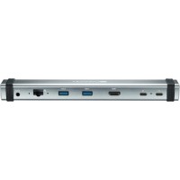 Порт-реплікатор Canyon Docking Station with 7 ports, 2*Type C, Input 100-240V (CNS-TDS06DG)