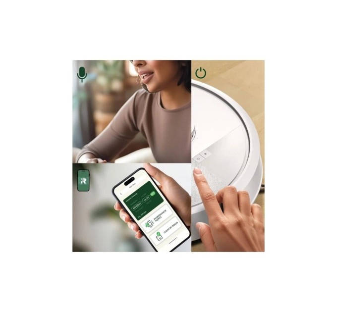 Пилосос iRobot Roomba Combo 105 + AutoEmply dock (White) (y351240)