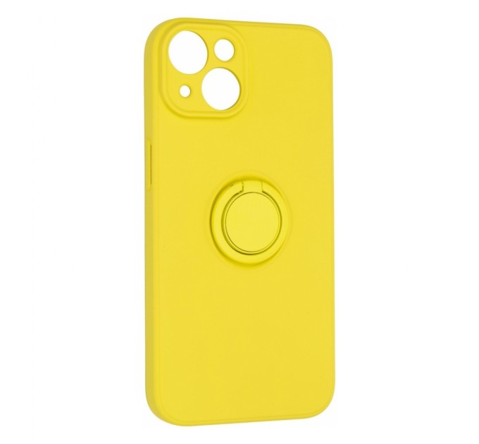 Чохол до мобільного телефона Armorstandart Icon Ring Apple iPhone 14 Yellow (ARM68689)