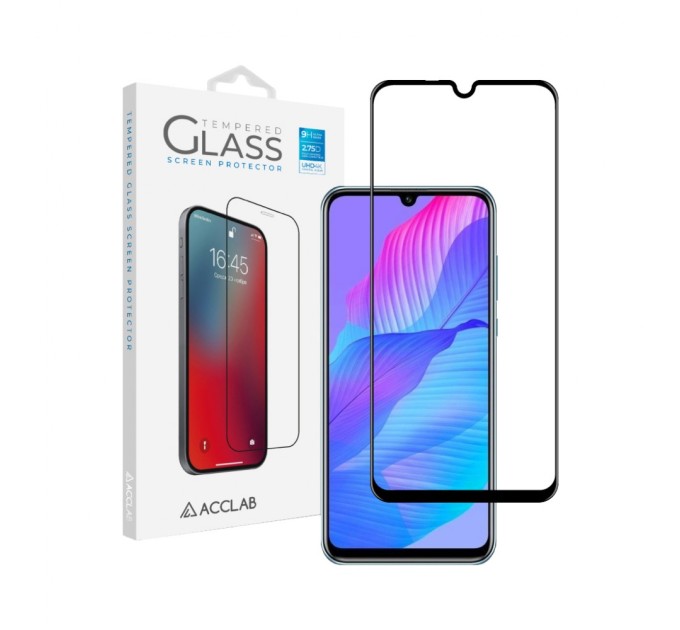 Скло захисне ACCLAB Full Glue Huawei Y8p/P Smart S (1283126508318)