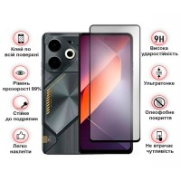 Скло захисне BeCover Tecno POVA 6 (LI7) Black (711580)