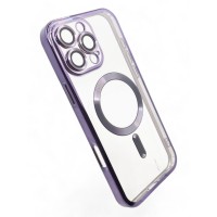 Чохол до мобільного телефона BeCover TPU Chrome Case (MagSafe) для Apple iPhone 16 Pro Purple (712084)