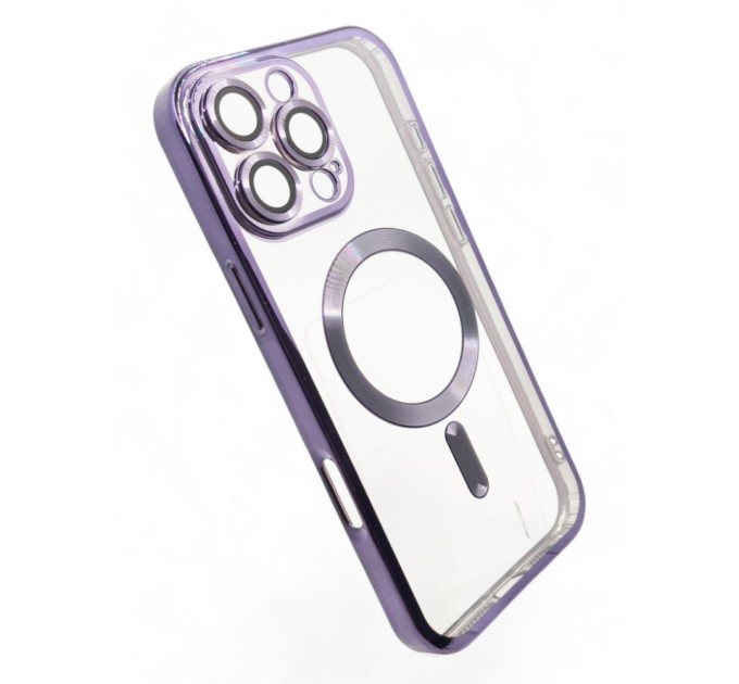 Чохол до мобільного телефона BeCover TPU Chrome Case (MagSafe) для Apple iPhone 16 Pro Purple (712084)