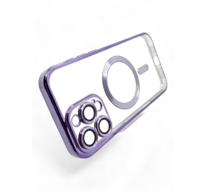 Чохол до мобільного телефона BeCover TPU Chrome Case (MagSafe) для Apple iPhone 16 Pro Purple (712084)