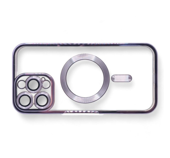 Чохол до мобільного телефона BeCover TPU Chrome Case (MagSafe) для Apple iPhone 16 Pro Purple (712084)