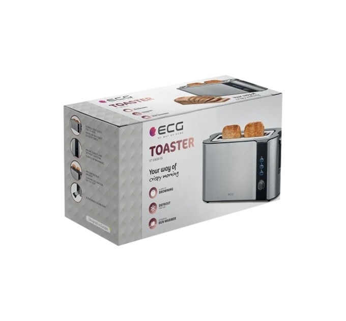 Тостер ECG ST 10630 SS