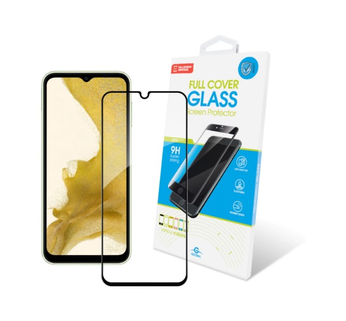 Стекло защитное Global Full Glue Samsung A14 (1283126559761)